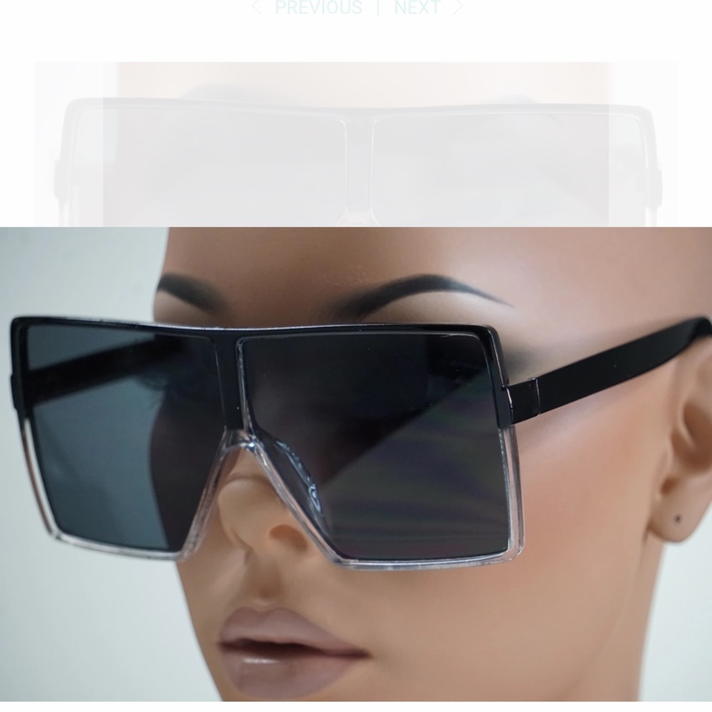 Oversized sunglasses for women